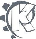 The Debian KDE logo